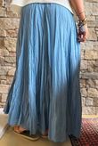 Songbird Bandeau Skirt Dress Bridgerton Blue